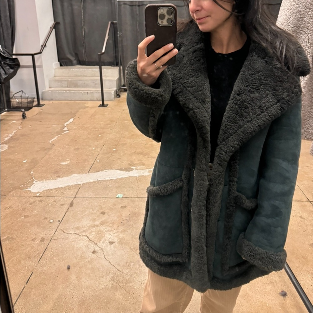 Zadig & Voltaire Shearling Coat NWT